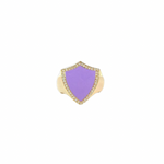 Armour Enamel Pinkie Ring