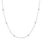 Diamond Droplets Necklace