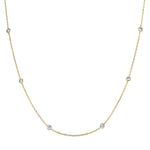 Diamond Droplets Necklace