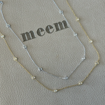 Diamond Droplets Necklace