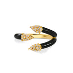 Pear Claw Ring