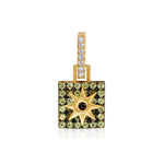 Gemstone & Diamond Pendant