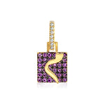 Gemstone & Diamond Pendant