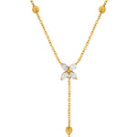 Flower Droplets Necklace