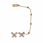 Butterfly Droplets Earrings & Cuff