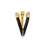 Pear Claw Ring