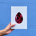 ‘The Garnet’ Birthstone Notebook - January