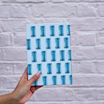 ‘The Aquamarine’ Birthstone Notebook - March