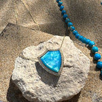 Armour Turquoise Stone Necklace