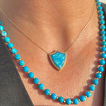 Armour Turquoise Stone Necklace