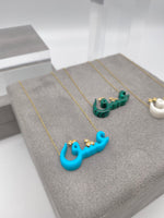 Love ‘ESHIQ’ in Arabic Resin Necklace